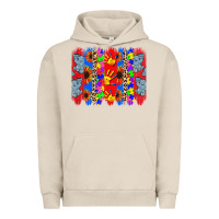 Pigment French Oak Autism brushstrokes Urban Hoodie - CowGirlArtShop