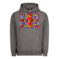 Pigment Tornado Autism brushstrokes Urban Hoodie - CowGirlArtShop