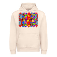 Sandshell Autism brushstrokes Urban Hoodie - CowGirlArtShop