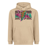 Mushroom mama techno lightning bolt Heavyweight Hoodie - Jasminsmagicworld