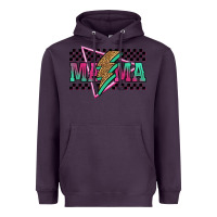 Plum mama techno lightning bolt Heavyweight Hoodie - Jasminsmagicworld