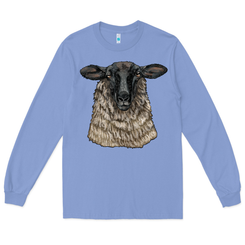 Suffolk Sheep Head Long Sleeve Tee by LillyAllenDesigns | Teevron