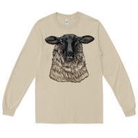 Mushroom Suffolk Sheep Head Long Sleeve Tee - LillyAllenDesigns
