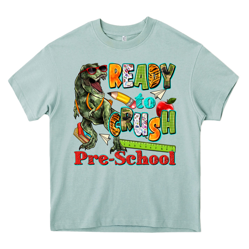 Ready To Crush Pre School Heavy Core Tee by texasbilliewilder | Teevron