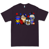 Plum police coffee cups Premium Tee - Zillion Design Studio