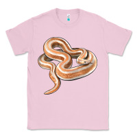 Bubblegum Pink Rosy Boa Snake Illustrations Classic Tee - LillyAllenDesigns