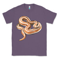 Lavender Rosy Boa Snake Illustrations Classic Tee - LillyAllenDesigns