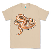 Mushroom Rosy Boa Snake Illustrations Classic Tee - LillyAllenDesigns