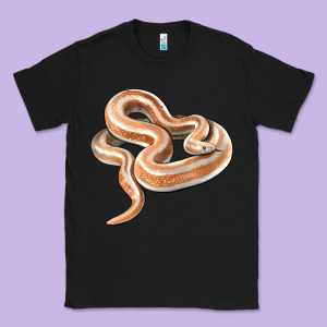 Rosy Boa Snake Illustrations Classic Tee Designed By Lillyallendesigns