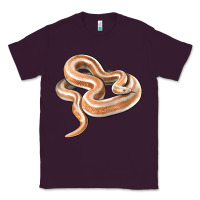 Plum Rosy Boa Snake Illustrations Classic Tee - LillyAllenDesigns