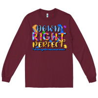 Burgundy down right perfect Long Sleeve Tee - JahusDesignShop