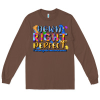 Chestnut down right perfect Long Sleeve Tee - JahusDesignShop