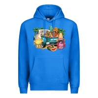 True Royal summer gnomies truck Premium Hoodie - NancyCooperArtShop