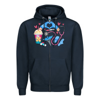 Navy nurse life Zipper Hoodie - MaliasSmallBusiness