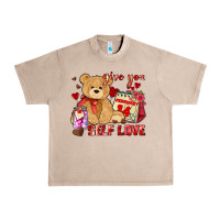 French Oak give you self love Urban Heavy Tee - AdoDesignShop