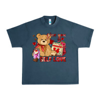 Midnight Navy give you self love Urban Heavy Tee - AdoDesignShop