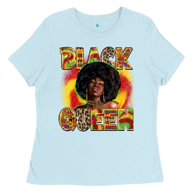 Black Queen Ladies Tee by Zillion Design Studio | Teevron