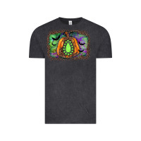 Vintage Black halloween gemstone background Vintage Tee - JahusDesignShop