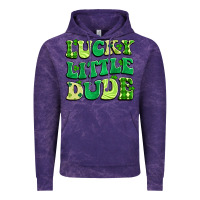 Cloud Purple lucky little dude Vintage Hoodie - Artiststas