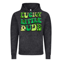 Vintage Black lucky little dude Vintage Hoodie - Artiststas