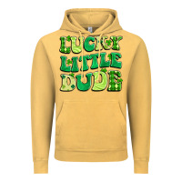 Vintage Mustard lucky little dude Vintage Hoodie - Artiststas