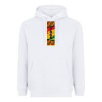 White juneteenth pen wrap Heavyweight Hoodie - BarkalooDesign