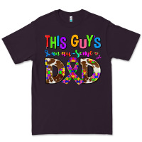 Plum this guys an ausome dad Premium Tee - AdoDesignShop
