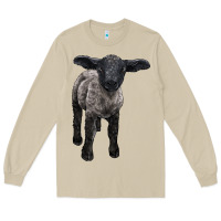 Mushroom suffolk baby sheep Long Sleeve Tee - LillyAllenDesigns