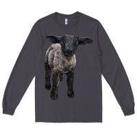 Smoke suffolk baby sheep Long Sleeve Tee - LillyAllenDesigns