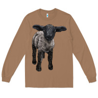 Toasted Coconut suffolk baby sheep Long Sleeve Tee - LillyAllenDesigns