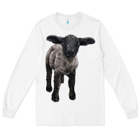 White suffolk baby sheep Long Sleeve Tee - LillyAllenDesigns