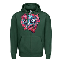 Lets Go Girls Pink Zipper Hoodie | Teevron