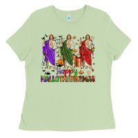 Matcha san judas happy  hallothanksmas Ladies Tee - JahusDesignShop