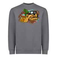 Storm bulldozer leopard cactus sunflower Heavyweight Sweatshirt - Artiststas