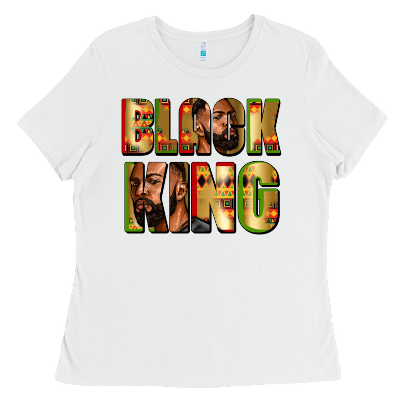 Black King Ladies Tee by Zillion Design Studio | Teevron
