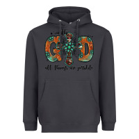 Smoke with god all things are possible gemstone cross Heavyweight Hoodie - Jasminsmagicworld