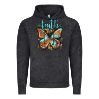 Vintage Black faith leopard butterfly Vintage Hoodie - JahusDesignShop