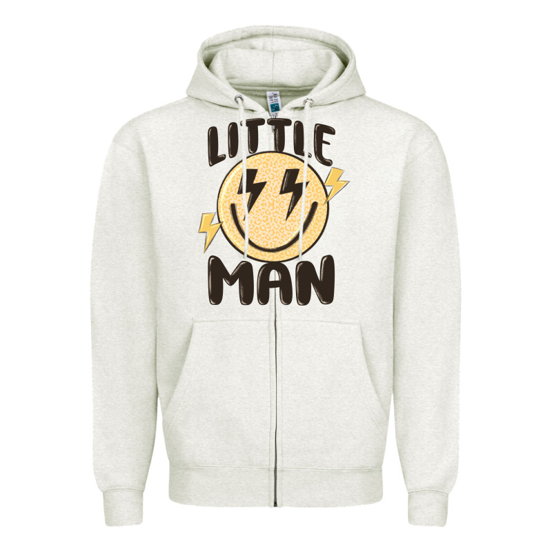 Little Man Zipper Hoodie by MaliasSmallBusiness | Teevron