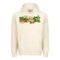 Tofu st patricks day nurse with gnome Premium Hoodie - NancyCooperArtShop