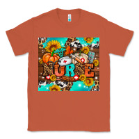 Copper pumpkin nurse with sunflower Classic Tee - AdoDesignShop