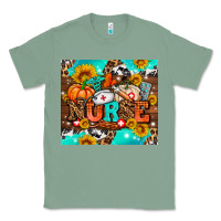 Sage pumpkin nurse with sunflower Classic Tee - AdoDesignShop