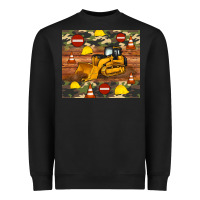 Black bulldozer camouflage tumbler Heavyweight Sweatshirt - Artiststas