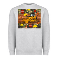 Bulldozer Camouflage Tumbler Heavyweight Sweatshirt | Teevron