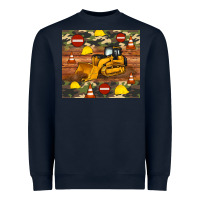 Navy bulldozer camouflage tumbler Heavyweight Sweatshirt - Artiststas