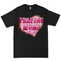 Black praying moms club Premium Tee - texasbilliewilder