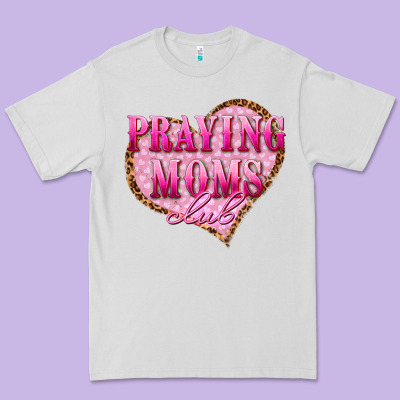 Praying Moms Club Premium Tee Designed By Texasbilliewilder