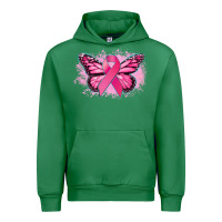 Emerald Cancer ribbon butterfly Cancer Awareness Urban Hoodie - HowdyJamesFarm
