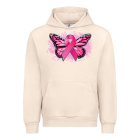 Sandshell Cancer ribbon butterfly Cancer Awareness Urban Hoodie - HowdyJamesFarm