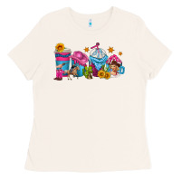 Bone cowgirl coffee cups Ladies Tee - texasbilliewilder