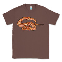 Chestnut Copperhead Snake Illustrations Classic Tee - LillyAllenDesigns